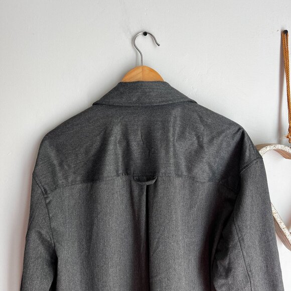 Zara Women's Button Down Shacket Shirt Jacket Relaxed Fit XTRA SMALL XS in Gray - Picture 3 of 10